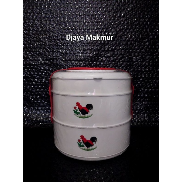 Rantang Plastik 3 Susun Rantang Susun Ayam Jago Plastik