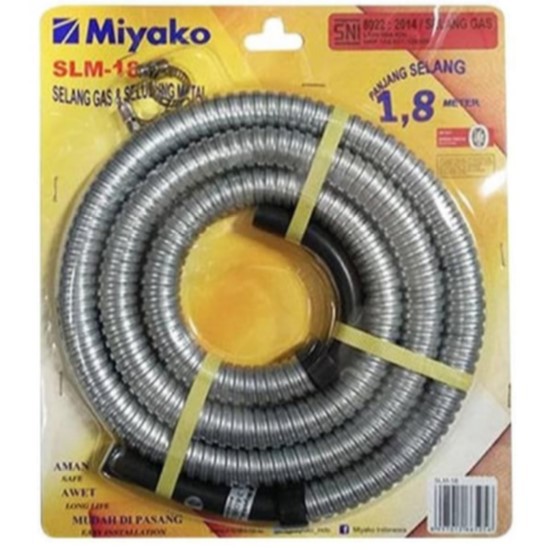 Selang Gas 1.8M Spiral Miyako SLM-18