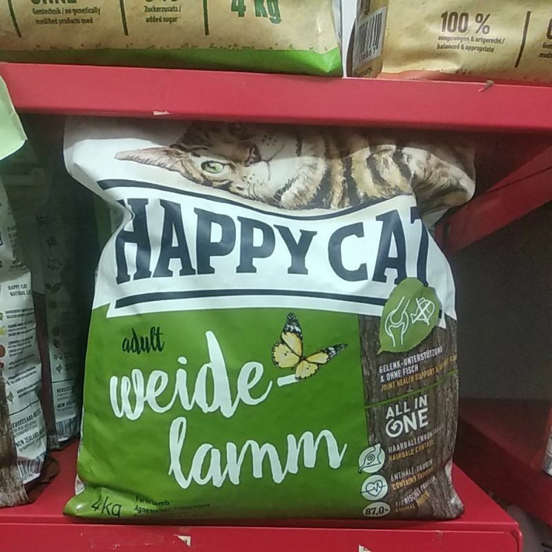 Happy cat happycat adult lamb weide lamm 1.4kg Freshpack