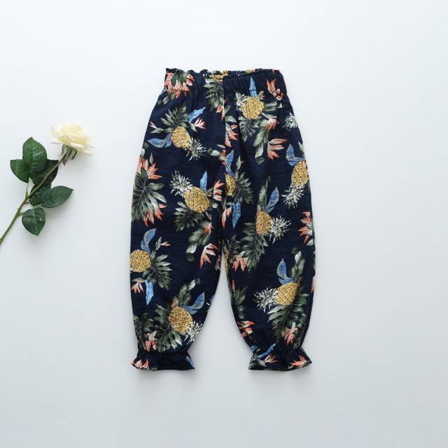 Celana panjang anak perempuan 1759#57B model boho / bohemian