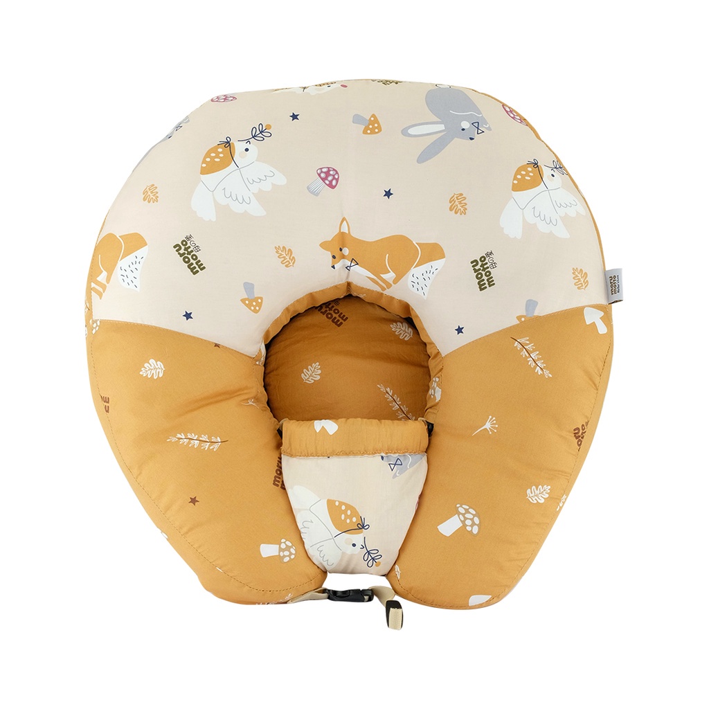 Morumotto 4in1 Bantal Menyusui + Safety Belt Pigeon Series - MMB3009 (Tersedia varian warna)