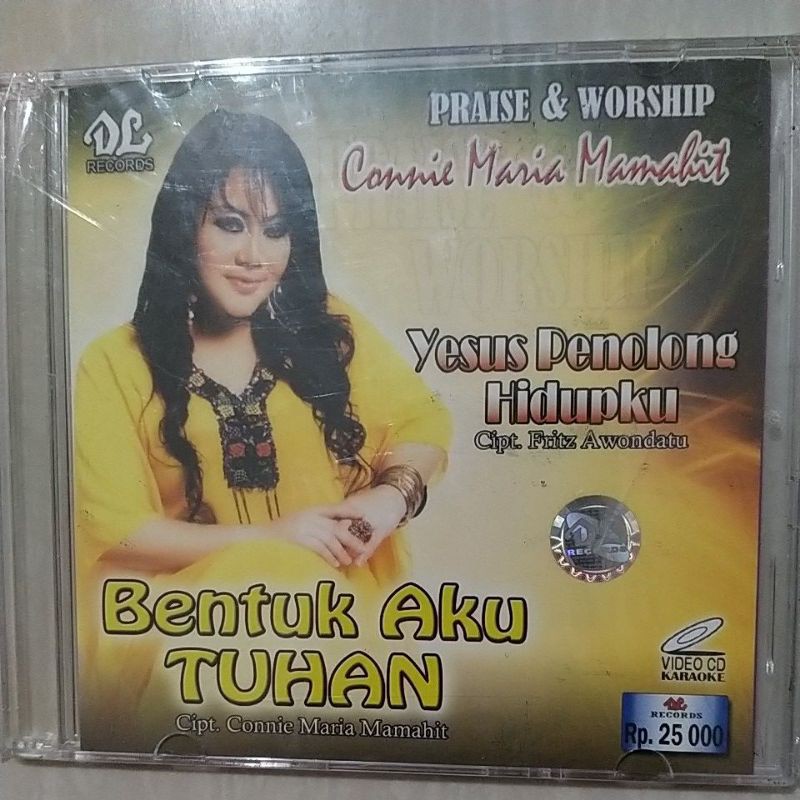 VCD Album Pop Rohani Connie Mamahit. Pop Rohani Manado. Harga: Rp 25.000