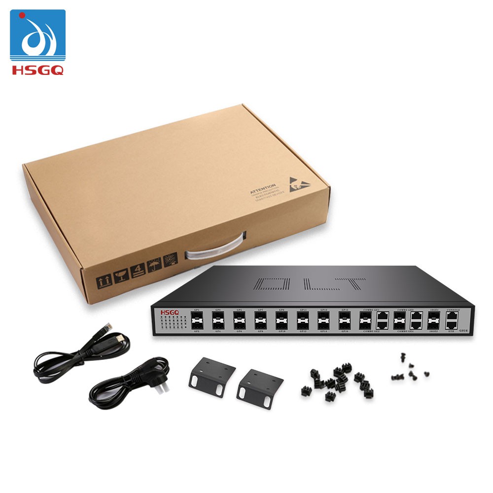 OLT 16 PORT GPON HSGQ-G016 OLT + 16 SFP Class C++