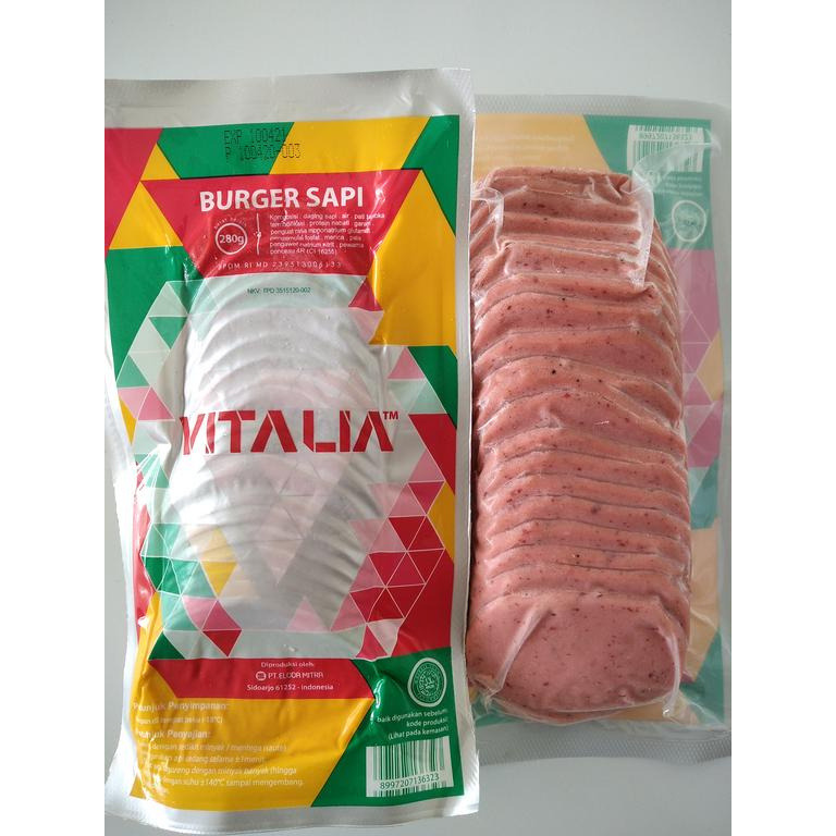 

Vitalia Burger Sapi Patties Mini 20pcs 280gr