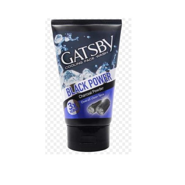 Pembersih Wajah | Gatsby Face Wash Black Power Charcoal Powder 100