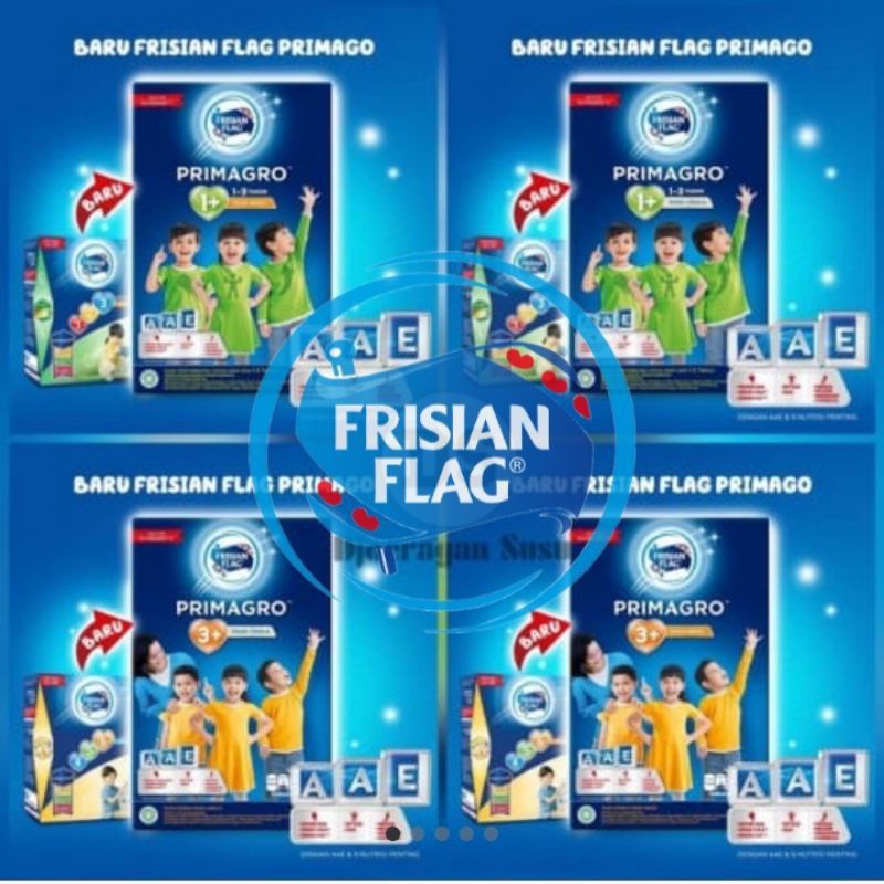 

Frisian Flag Primagro 1+ 3+ Vanilla Madu Coklat 1200gr 750gram