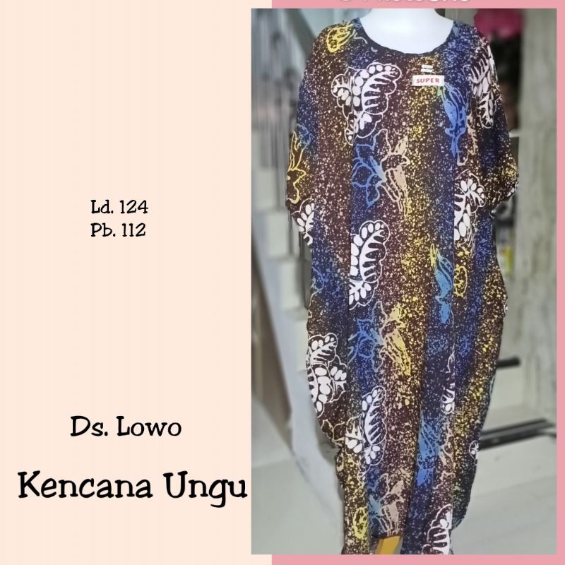 Daster Lowo Kencana Ungu