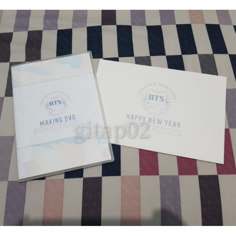 [PRELOVED] BTS Season Greetings 2015 Making DVD + Greeting Card