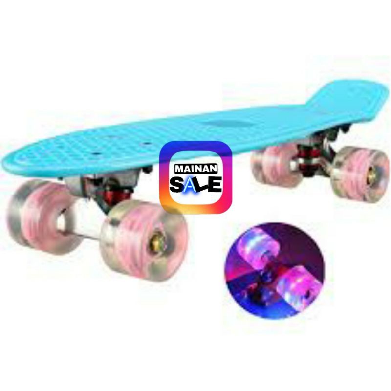 skateboard lampu/skateboard plastik/skateboard peny k/