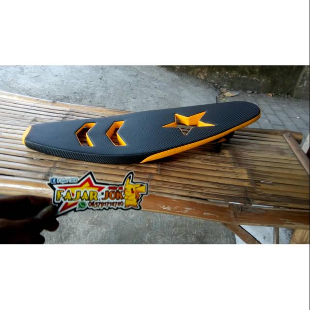 Jok mio soul Karbu slim bolong cover karbon