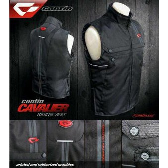 Rompi Vest Motor Pria CONTIN Cavalier ( Ori ) Windproof