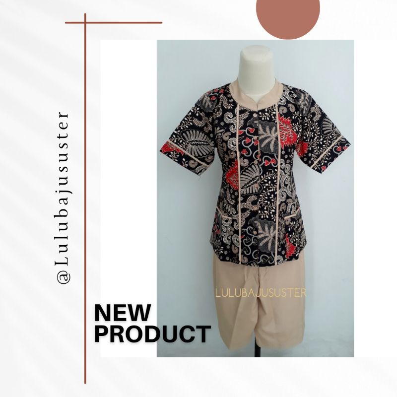Baju suster batik kulot S