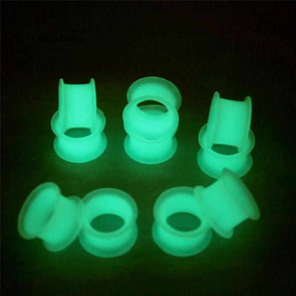 New Ear Plug Pembesar Lubang Tindik Telinga Bahan Silikon Ukuran 4mm Ke 16mm