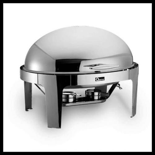 Oxone OX-717OV Oxone OX-717OB HoReCa Serving Dish Oval Roll Top Chafer Stainless Steel