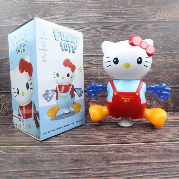 Robot Menari Action Mainan Dancing Hello kitty Smart Dance Super Hero