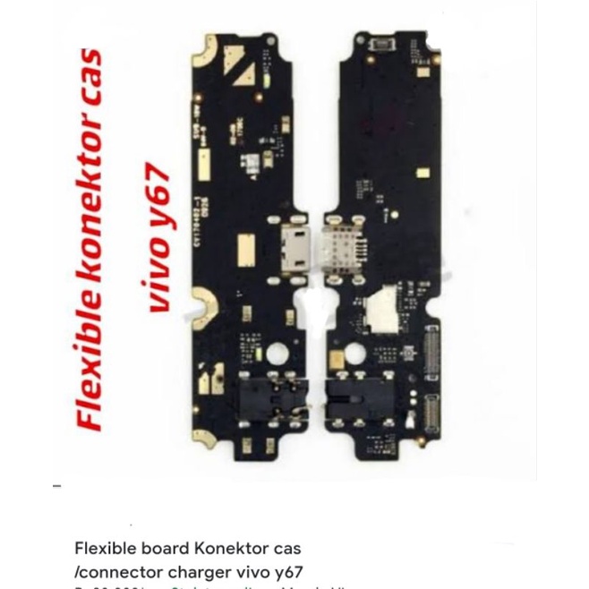 Flexible board Konektor cas connector charger vivo y67 v5