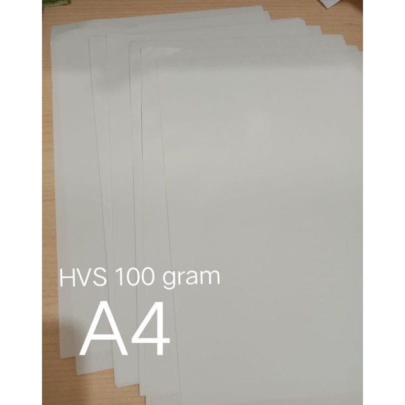 

Kertas HVS 100 GSM uk A4 (isi 500 lembar)
