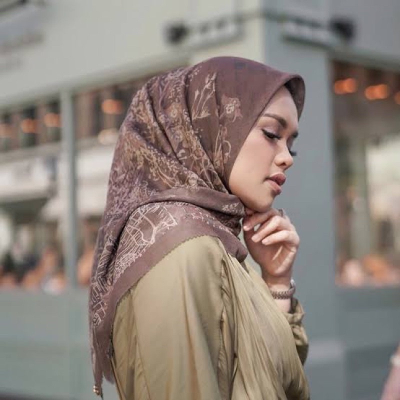 Buttonscarves British Brown