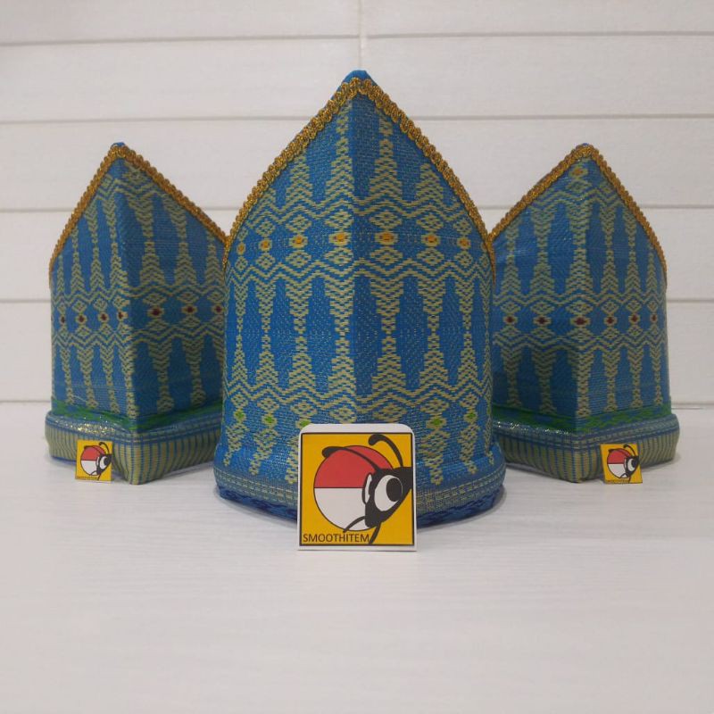 Topi segitiga sumatera topi khas sulawesi sumatera topi songket topi padang baju adat dewasa