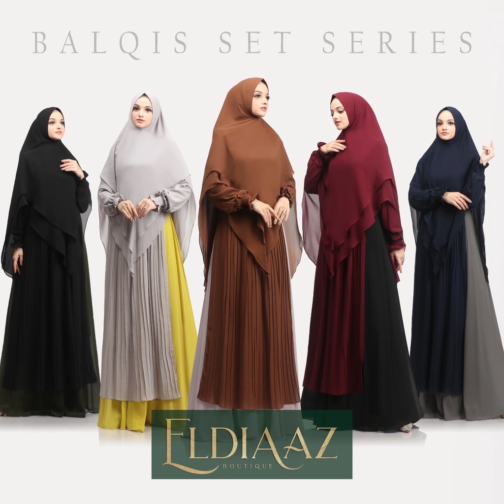 BALQIS SET SYARI #ELDIAAZ