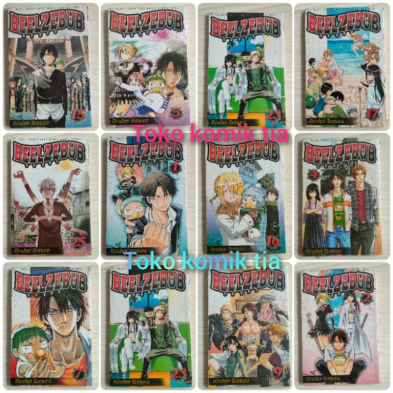 obral promo komik beelzebub vol 1,2,3,4,5,7,8,9,13,15,16,17,23,25,27,28