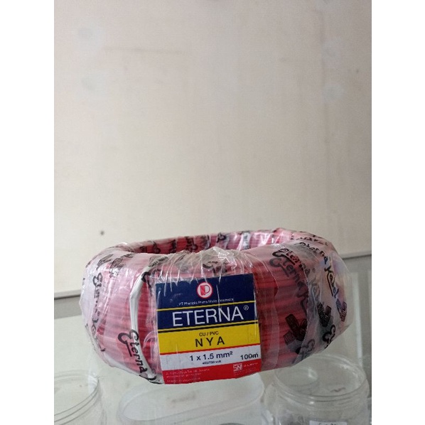 Kabel Eterna NYA 1X1,5 mm² permeter Grosir