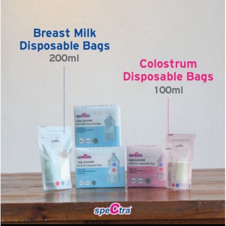 Spectra Breast Milk Bags 100ml dan 200ml