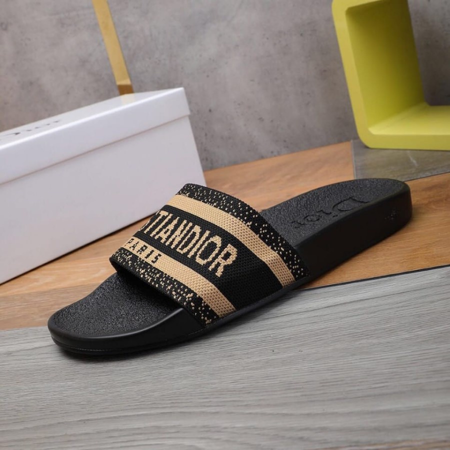 sandal d10r pria slide sendal cowok mirror slippers flat cd