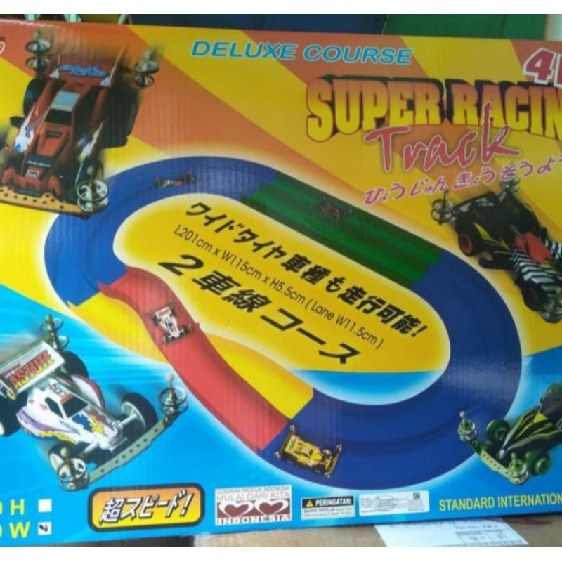 Track Tamiya 2 jalur - Super racing 4wd track