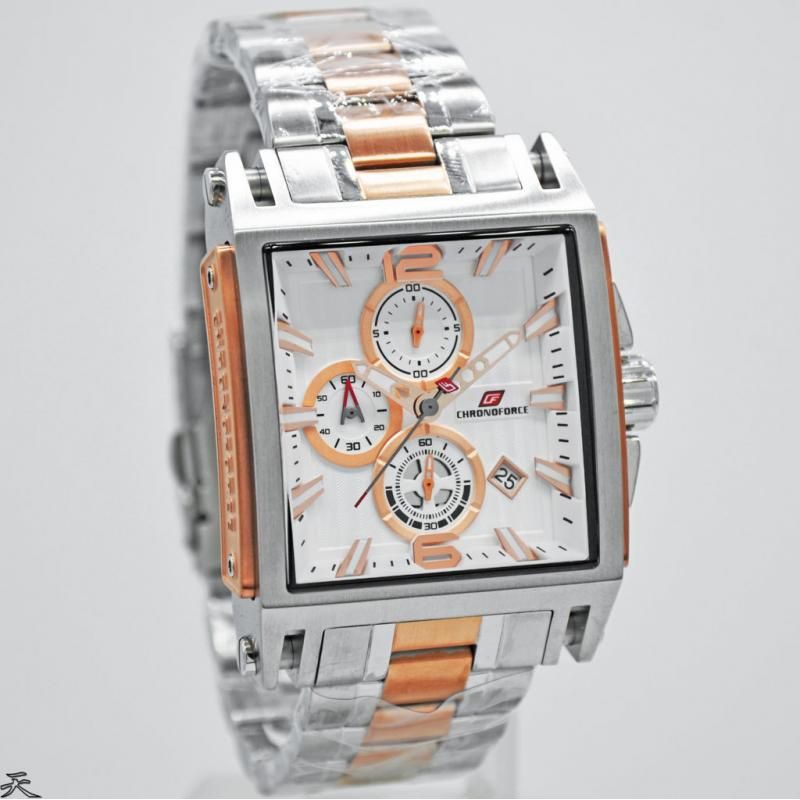 jam tangan pria CHRONOFORCE 5312-2MRC KOTAK Original garansi resmi 2 tahun