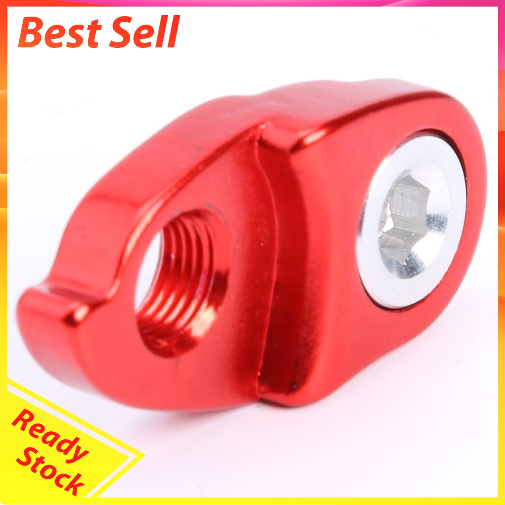 Bicycle Rear Derailleur Hanger Extension MTB Gear Tail Hook Extender (Red)