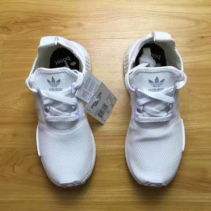Sale Sepatu Sport Adidas NMD R1 PK All White Putih Premium Original / Sepatu Pria Wanita