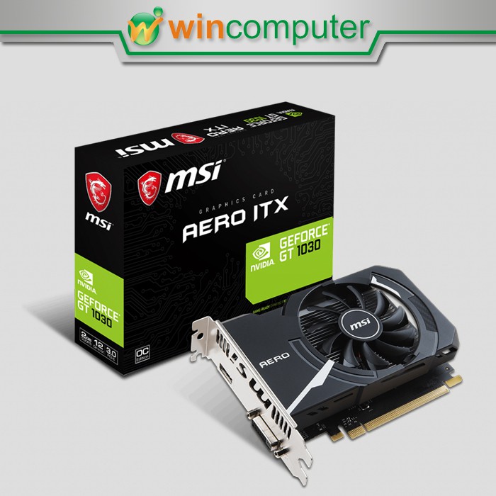 MSI Geforce GT 1030 Aero ITX 2G OC GT1030 2GB DDR4