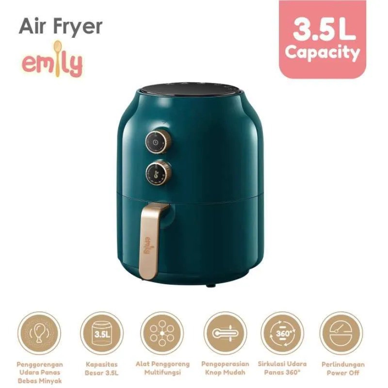 Emily air fryer 3L dan 3,5 L (Alat Penggoreng)