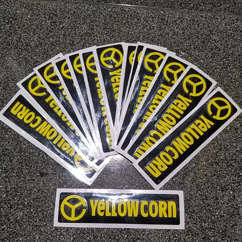 sticker yellow corn sticker cutting yellowcorn