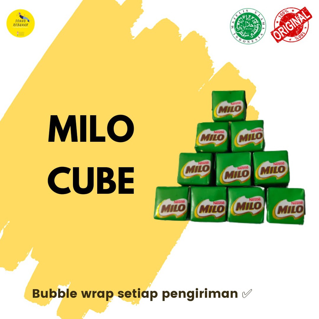 

Milo Energy Cube permen Harga untuk per 10 pcs