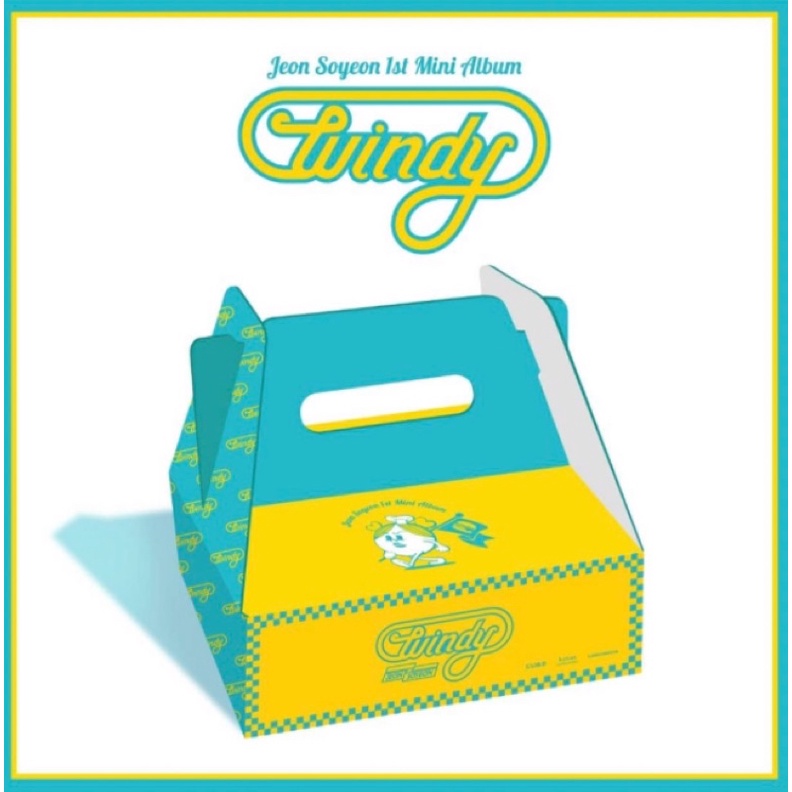 PO OFFICIAL Jeon Soyeon 1st Mini Album [Windy] FIRST PRESS