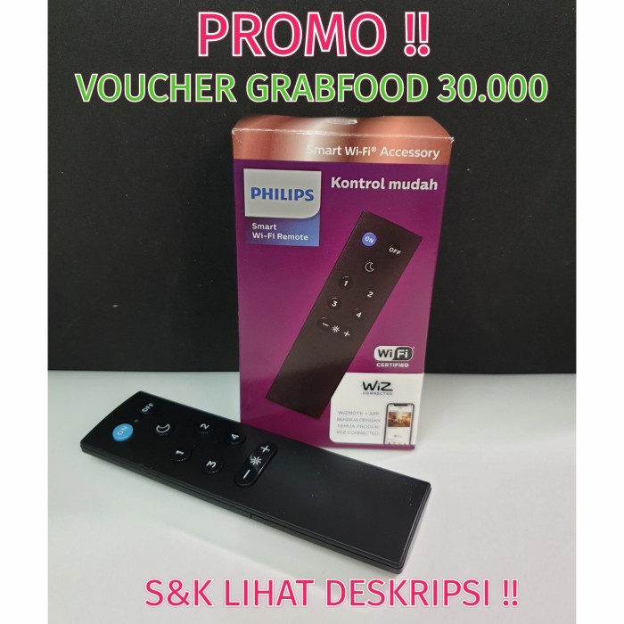 ELEKTRONIK LAMPU REMOTE LAMPU PHILIPS SMART WIFI - REMOTE CONTROL ORIGINAL-PROMO-SALE