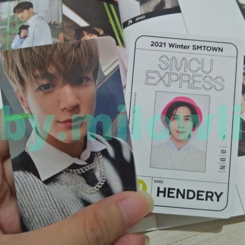 [BOOKED dreamy.rainbow] SMCU EXPRESS 2021 NCT Daytime Pass Fullset | PC JENO SMCU DAYTIME | PASSCARD