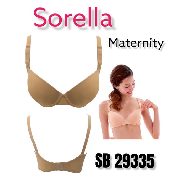Harga promo bra maternity sorella kawat busa tipis  uk 36/38 cup C. D