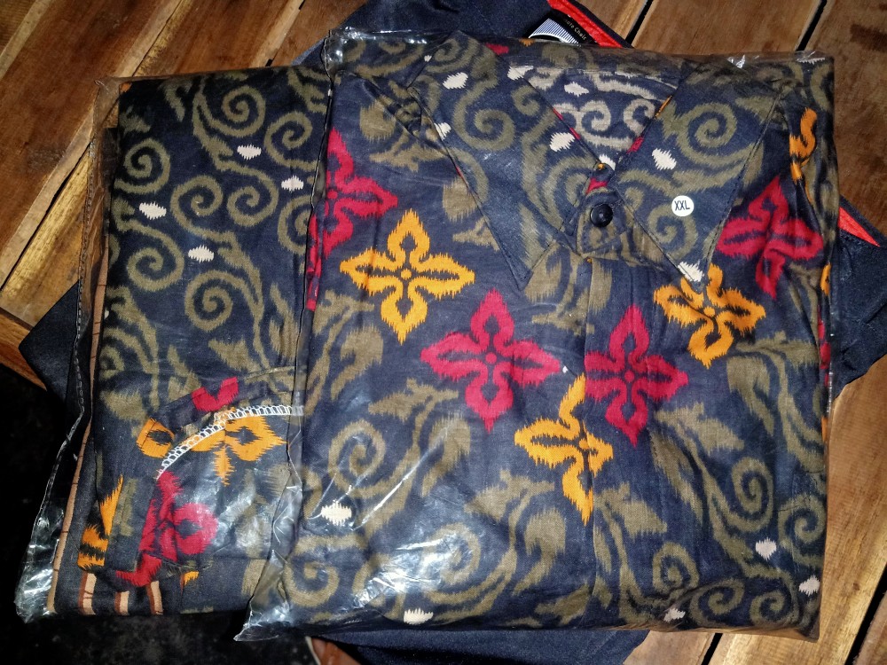 Baju Batik Couple Coupel Tunik Kemeja Sarimbit Pasangan Kapelan Seragam Kerja Kapel Premium Terbaru