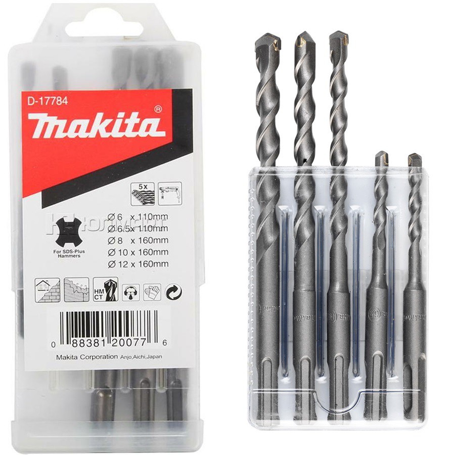 Jual Mata Bor Beton Makita SDS Plus Makita D17784 Shopee Indonesia
