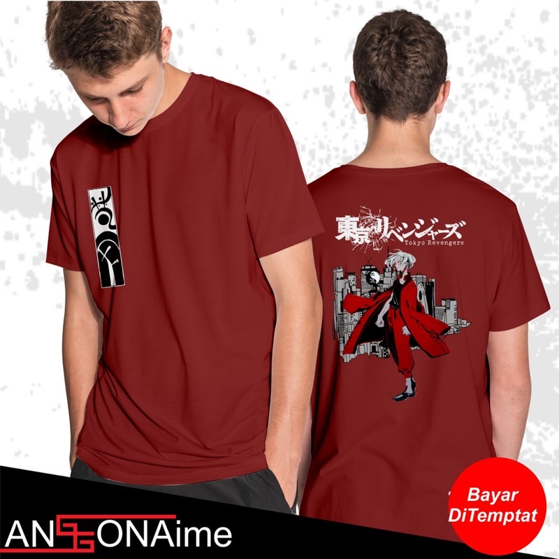 Kaos Katun Anime Tokyo Revengers Nyaman Lembut