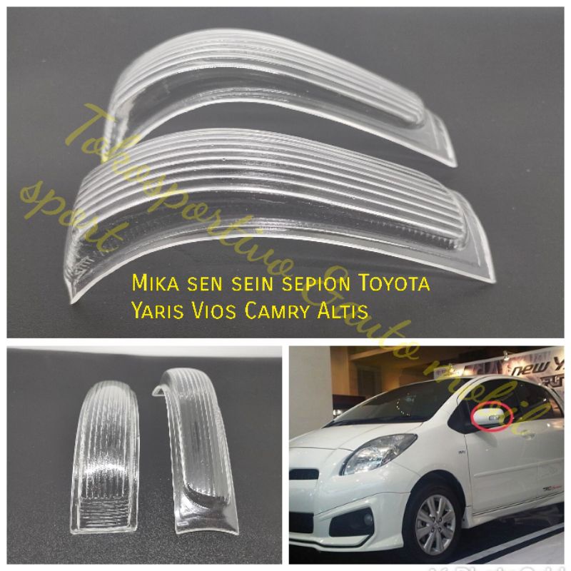 Mika sen sein Lampu sepion Toyota Yaris Vios Camry Altis