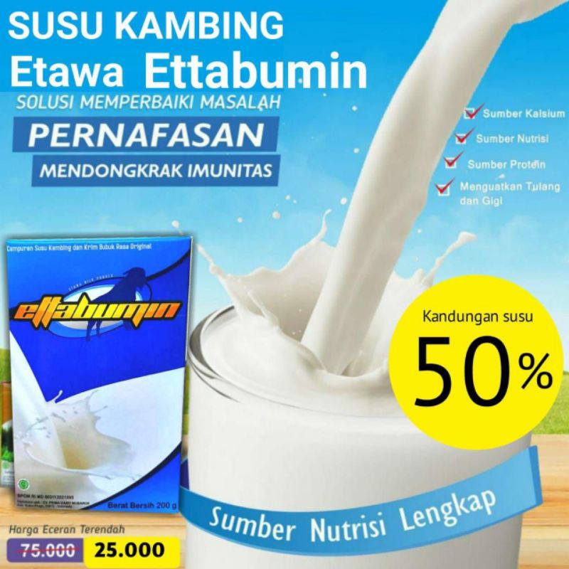 Susu Kambing Etawa Ettabumin || Etabumin Bukan Ashliyah Merapi dll