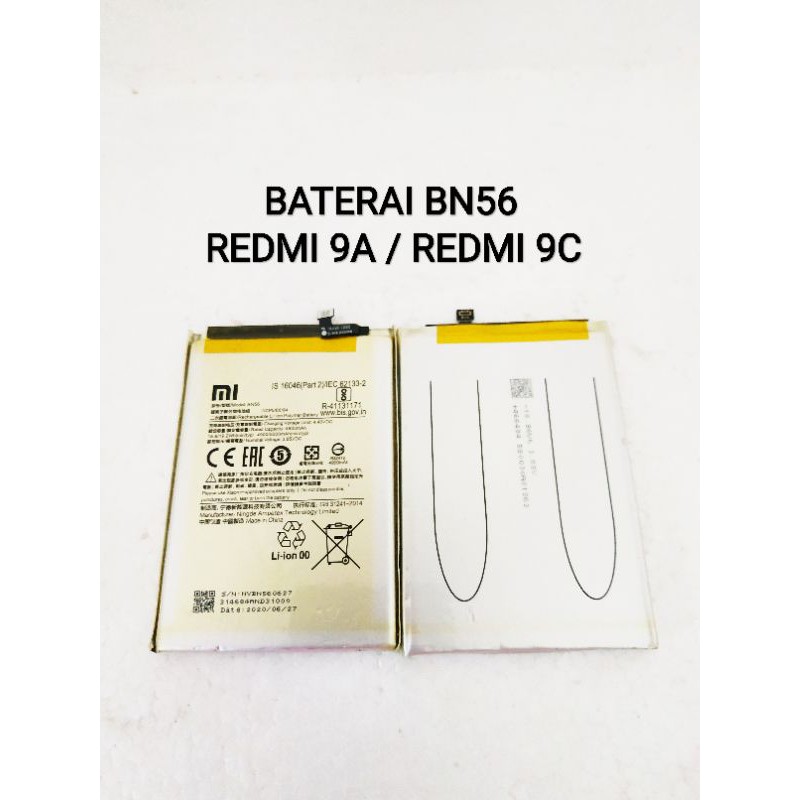 BATERAI XIAOMI REDMI 9A / REDMI 9C BN56 ORI