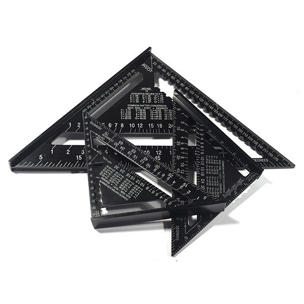 

Penggaris Siku Mistar Triangle Ruler Aluminium 7 inch - A10D01