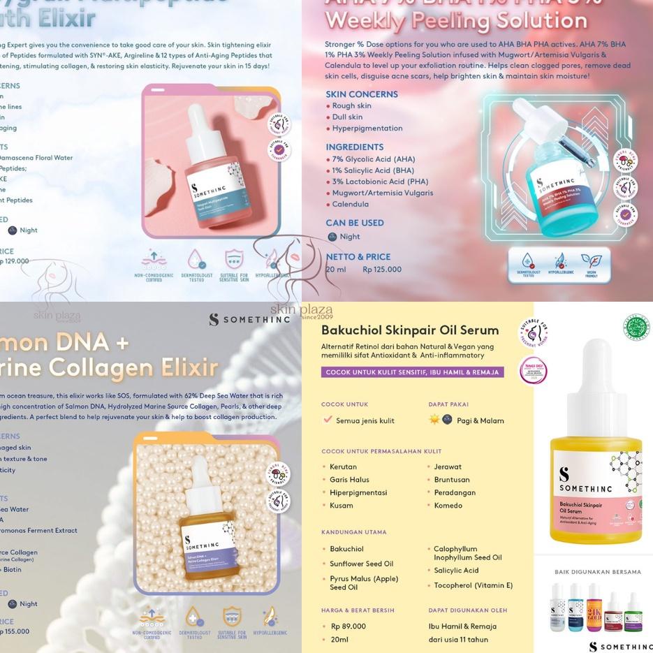 Model Baru - SOMETHINC Serum Series Niacinamide Sabi Barrier Dark Spot Lemonade Revive AHA BHA Hylap