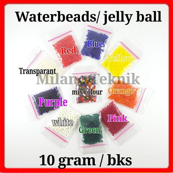 10gram Jelly ball waterbeads orbeez bola jelly tanaman air