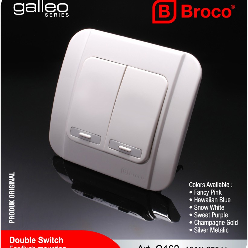 Saklar Seri Broco Galleo G162